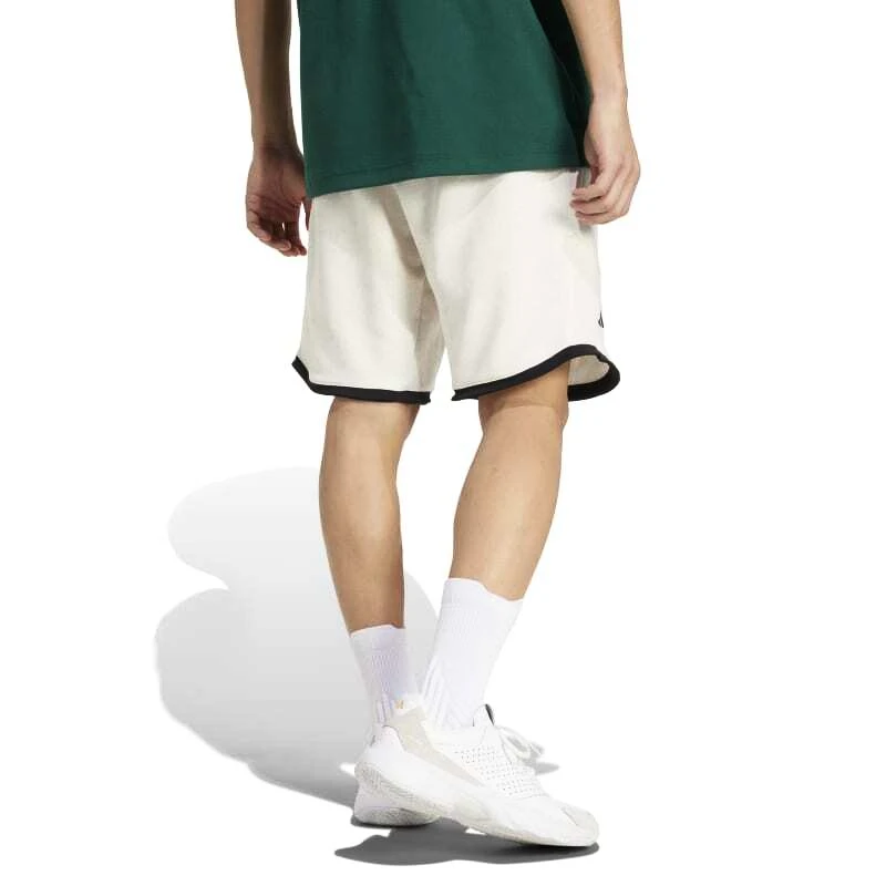 Heren short adidas  Heritage Short White L