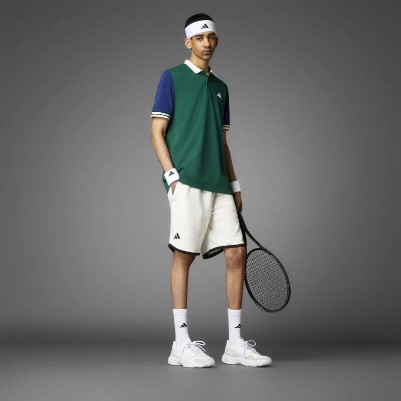 Heren short adidas  Heritage Short White L