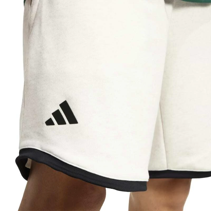 Heren short adidas  Heritage Short White L