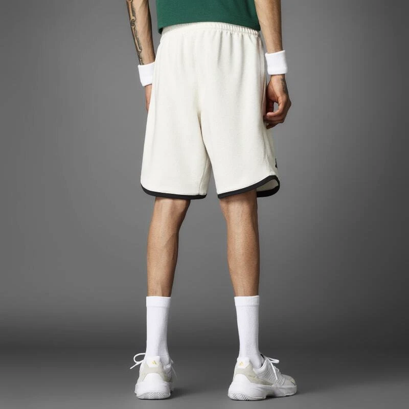 Heren short adidas  Heritage Short White L