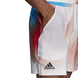 Heren short adidas  Melbourne Ergo Printed Shorts White/Red