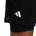 Heren short adidas  Melbourne Tennis Two-in-One 7-inch Shorts Black