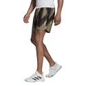 Heren short adidas  Printed Short 7'' Primeblue Orbit Green