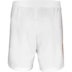 Heren short Babolat  Play Short Men White/Orange