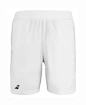 Heren short Babolat  Play Short Men White/White