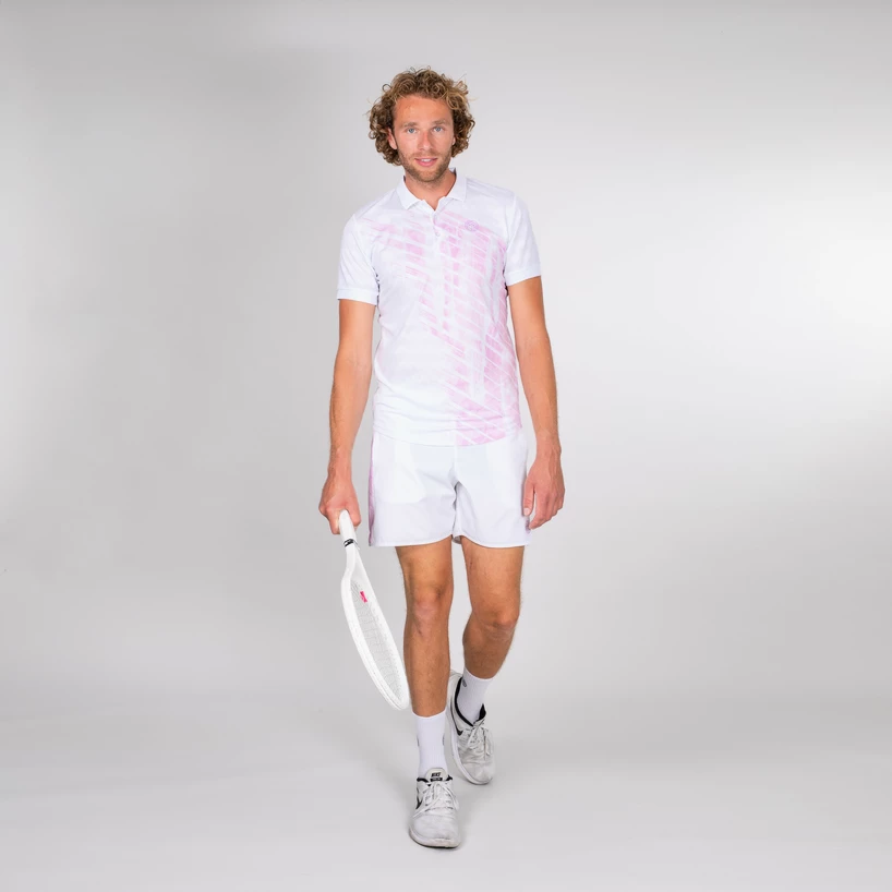 Heren short BIDI BADU  Tulu 7Inch Tech Shorts Lilac/White XL