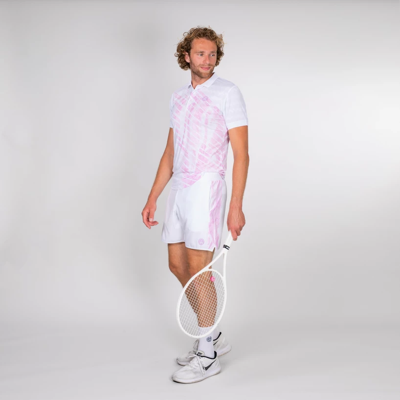 Heren short BIDI BADU  Tulu 7Inch Tech Shorts Lilac/White XL