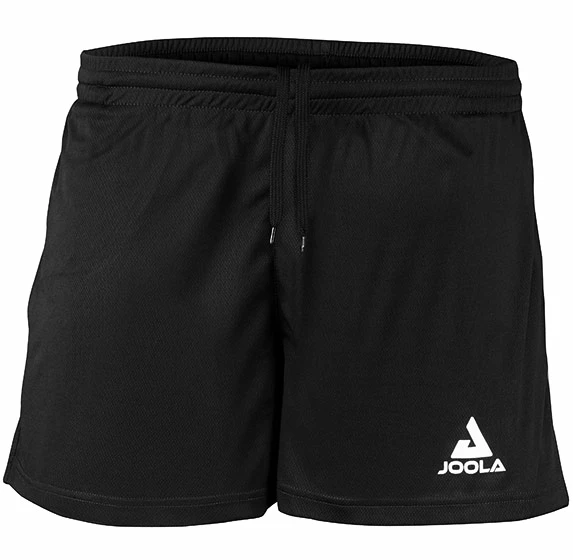 Heren short Joola  Basic Shorts Black