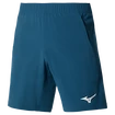 Heren short Mizuno  8 in Flex Short Blue Ashes