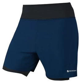 Heren short Montane Dragon Twin Skin Shorts Narwhal Blue