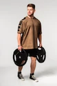 Heren short Nebbia  Gym Sweatshorts GYM BRO 352Light Brown