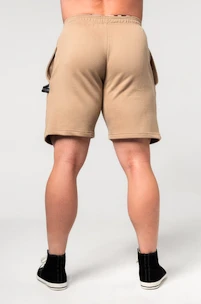 Heren short Nebbia  Gym Sweatshorts GYM BRO 352Light Brown XL