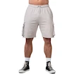 Heren short Nebbia NEBBIA x OLYMPIA Washed Loose Fit Cargo Shorts LEGACY 787 light grey 3XL