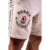 Heren short Nebbia NEBBIA x OLYMPIA Washed Sweat Shorts LEGEND 786 light grey