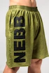Heren short Nebbia  Washed-off Gym Sweatshorts NO BS 367 Light Green