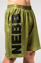 Heren short Nebbia  Washed-off Gym Sweatshorts NO BS 367 Light Green