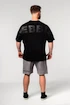 Heren short Nebbia  Washed-off Gym Sweatshorts NO BS 367 Light Grey
