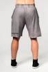 Heren short Nebbia  Washed-off Gym Sweatshorts NO BS 367 Light Grey