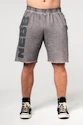 Heren short Nebbia  Washed-off Gym Sweatshorts NO BS 367 Light Grey