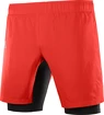 Heren short Salomon  XA Twinskin Short Goji Berry