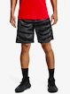 Heren short Under Armour  BASELINE 10'' PRINT SHORT-BLK