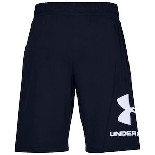 Heren short Under Armour  COTTON BIG LOGO SHORTS blue S