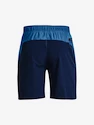 Heren short Under Armour  Knit Woven Hybrid Shorts-BLU