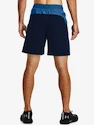 Heren short Under Armour  Knit Woven Hybrid Shorts-BLU