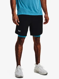 Heren short Under Armour LAUNCH 7'' 2-IN-1 SHORT-BLK