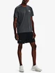 Heren short Under Armour  LAUNCH 7'' GRAPHIC SHORT-BLK