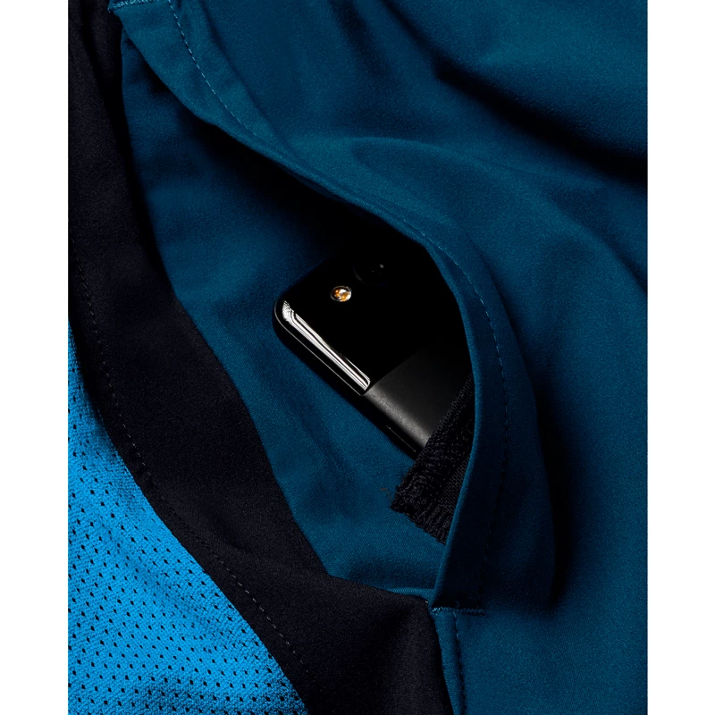 Heren short Under Armour  LAUNCH SW 5'' SHORT blue S
