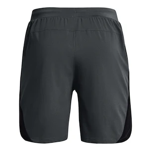 Heren short Under Armour  Launch SW 7'' Short gray Pitch Gray XXL