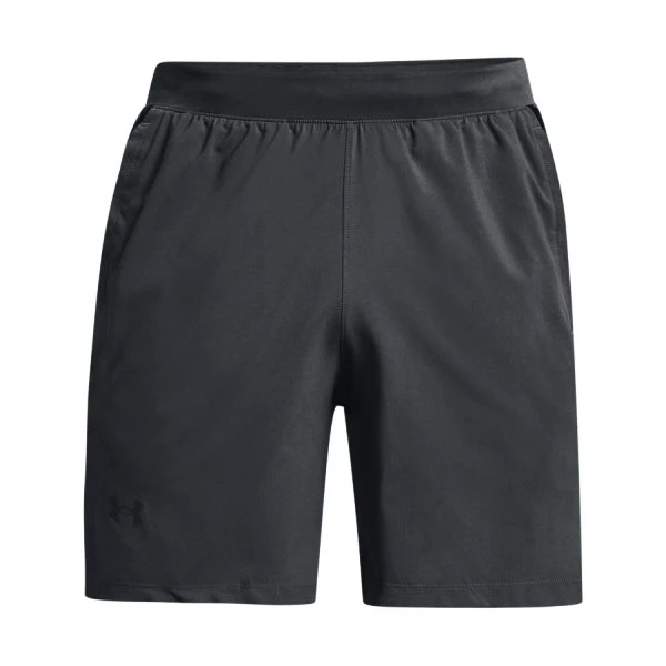 Heren short Under Armour  Launch SW 7'' Short gray Pitch Gray XXL