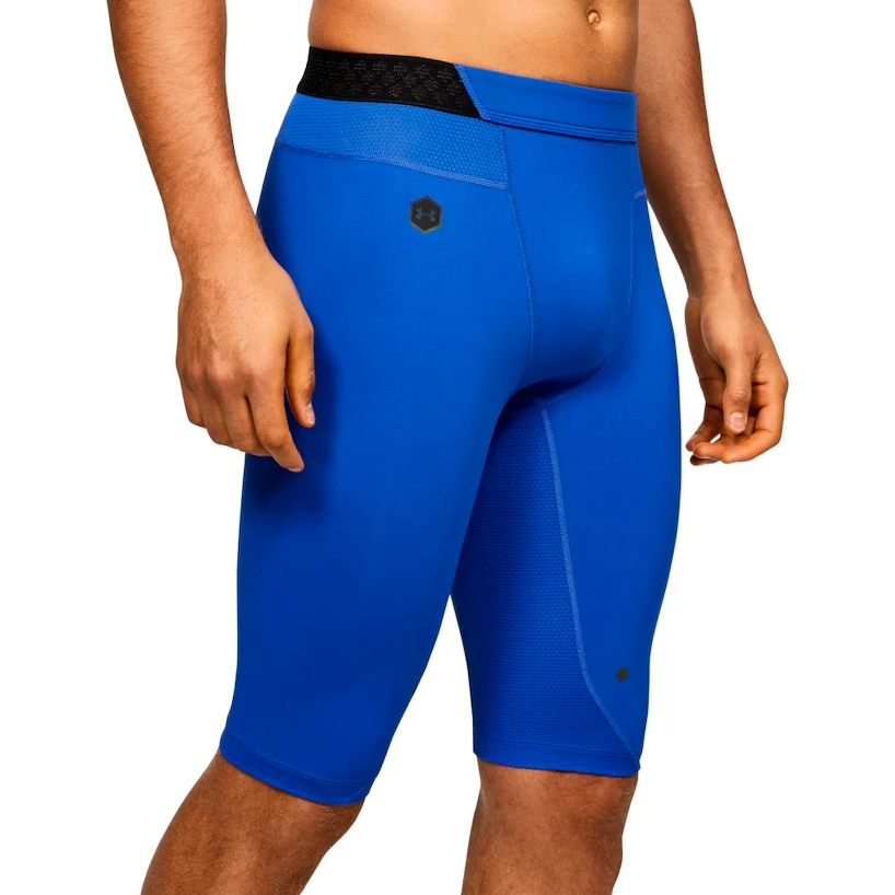 Heren short Under Armour  Rush HG Long Shorts blue S