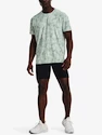 Heren short Under Armour  SPEEDPOCKET HALF TIGHT-BLK