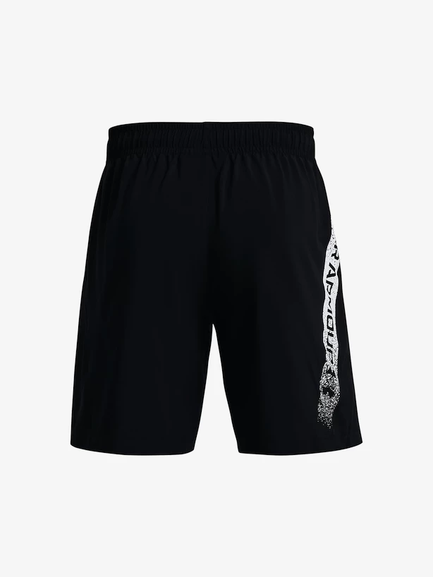 Heren short Under Armour  Woven Graphic Shorts-BLK M