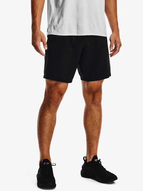 Heren short Under Armour  Woven Graphic Shorts-BLK M