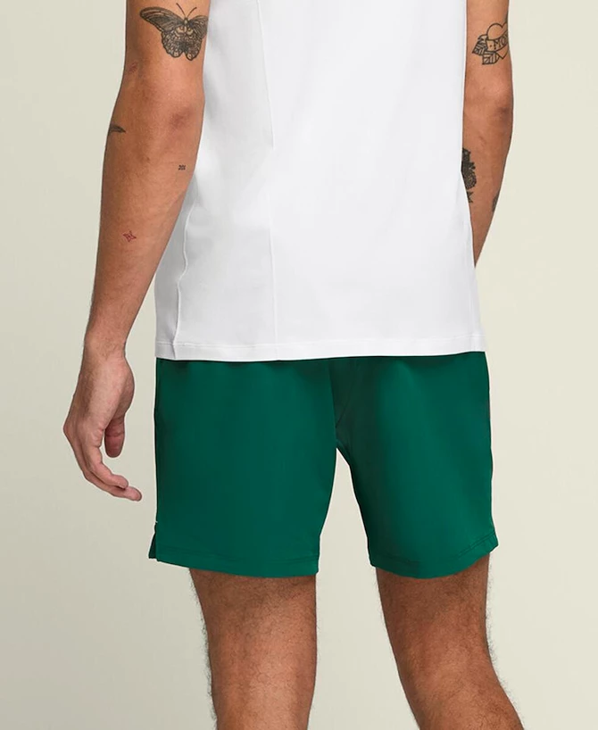 Heren short Wilson  M Team Short 7" Courtside Green M
