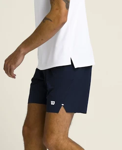 Heren short Wilson  M Tournament Short V2 7" Navy L