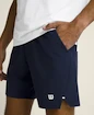 Heren short Wilson  M Tournament Short V2 7" Navy L