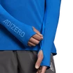 Heren T-shirt adidas  Adizero 1/2 Zip Blue Rush