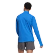 Heren T-shirt adidas  Adizero 1/2 Zip Blue Rush