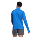 Heren T-shirt adidas  Adizero 1/2 Zip Blue Rush