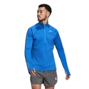 Heren T-shirt adidas  Adizero 1/2 Zip Blue Rush