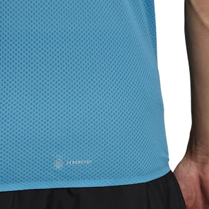 Heren T-shirt adidas  Adizero Speed Tee App Sky Rush