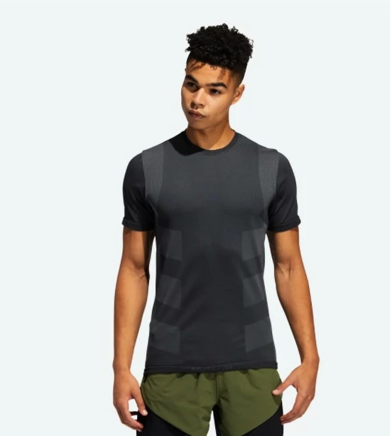 Heren T-shirt adidas Badge of Sports STU TF SL SS XL, Zwart