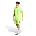 Heren T-shirt adidas  Club 3 Stripes Tee Lucid Lemon