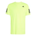 Heren T-shirt adidas  Club 3 Stripes Tee Lucid Lemon