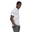 Heren T-shirt adidas  Club Graphic Polo White