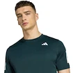 Heren T-shirt adidas  Club Tennis Climacool 3-Stripes T-Shirt Aurora Ivy